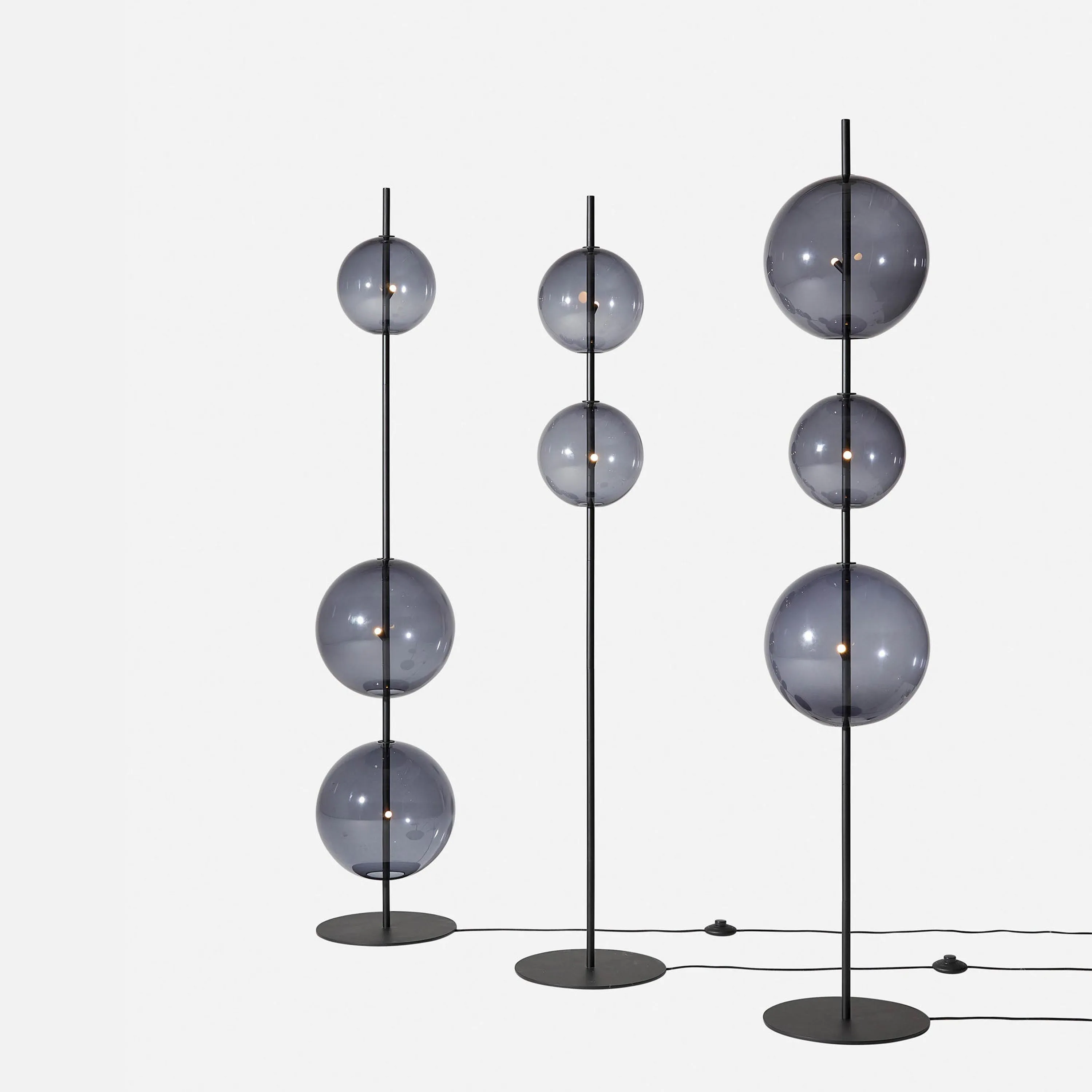 Extension for Modular Point Floor Lamp Large - Black