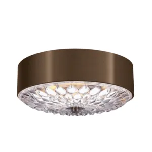 Floral Inspired Transitional Ceiling Light