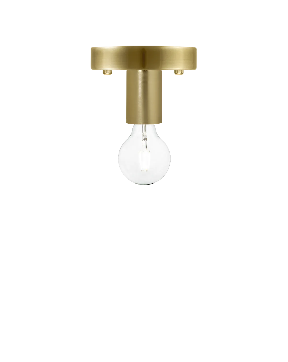 Flush Mount: Modern Brass