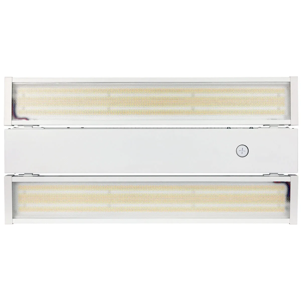 Foldable 2 Foot Linear High Bay, 23,625 Lumens, 145W/160W/175W Selectable, 5000K, 0-10V Dimmable, 120-277V, White Finish