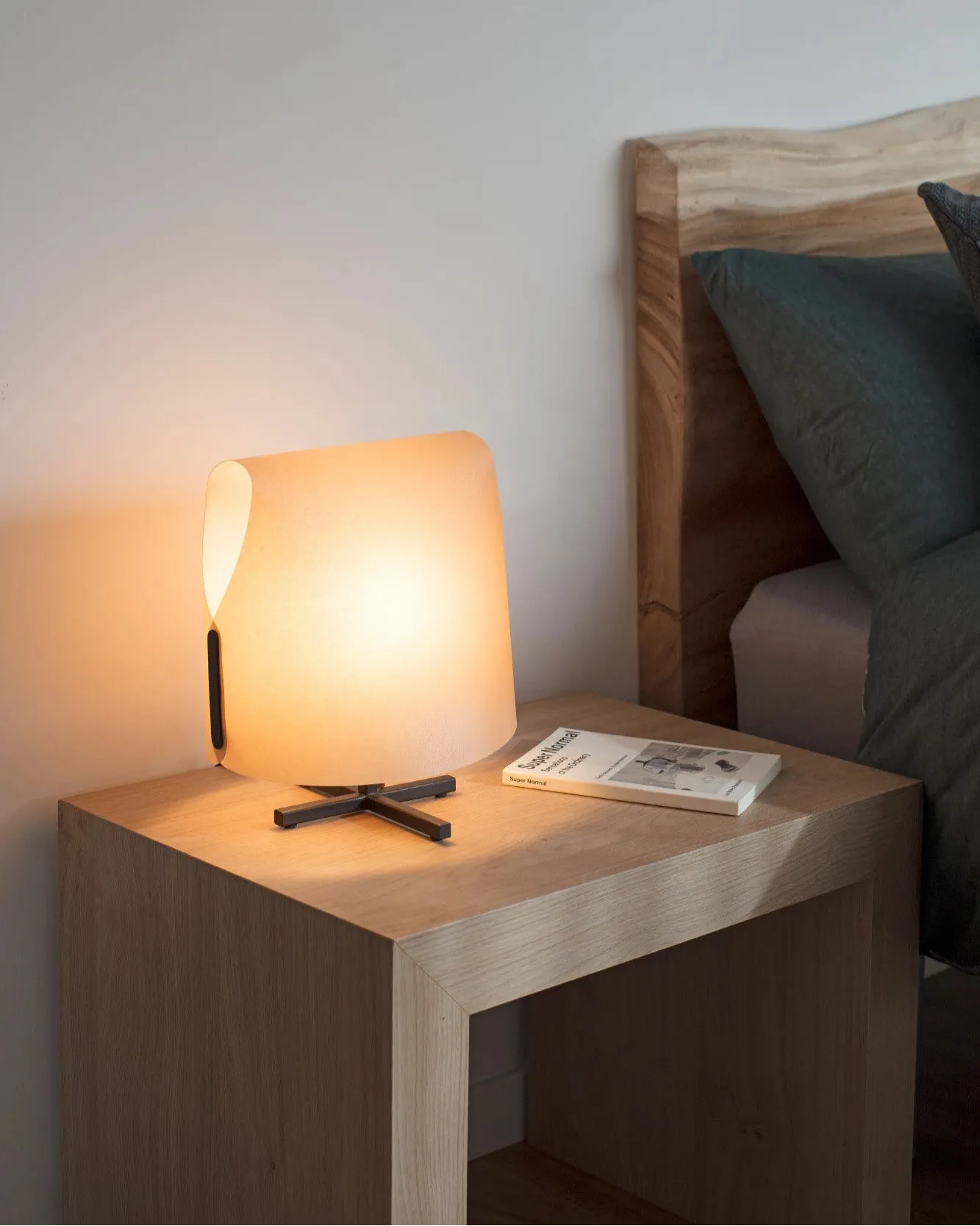 Folded Shade Table Lamp