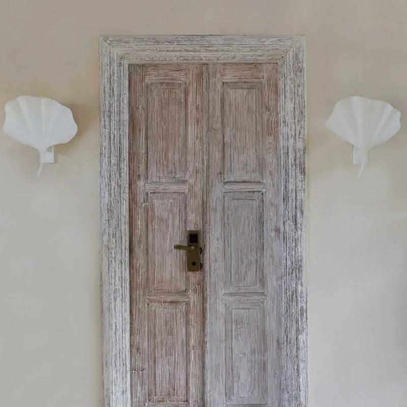 Gingko Brass Leaf Wall Light