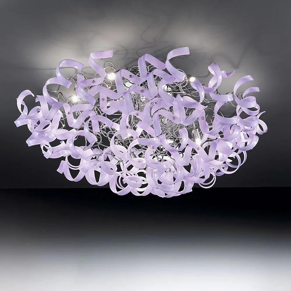 Glass Ribbon Chandelier