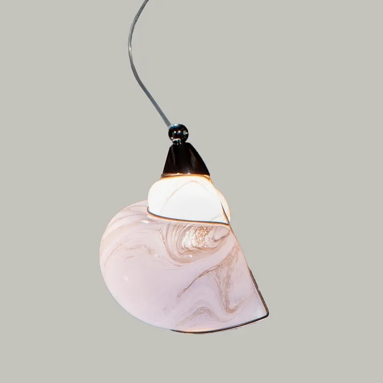 Gorgeous Murano Pendant Light In White, Clear or Alabaster glass