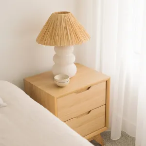 Harper Bedside Table - Oak