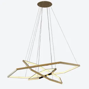 HOOP CORNERED LED PENDANT