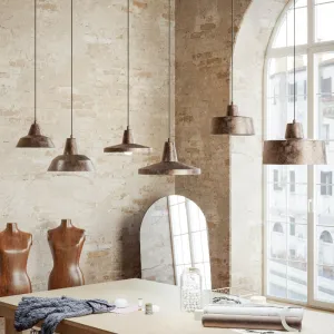 Italian Industrial Vintage Style Pendant