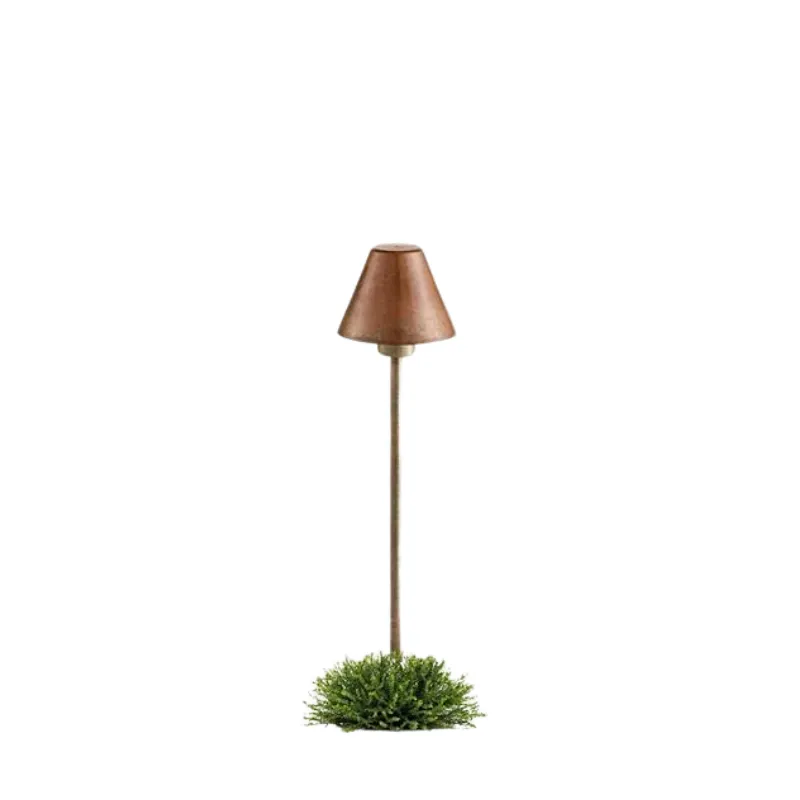 Italian Shaded Bollard Light