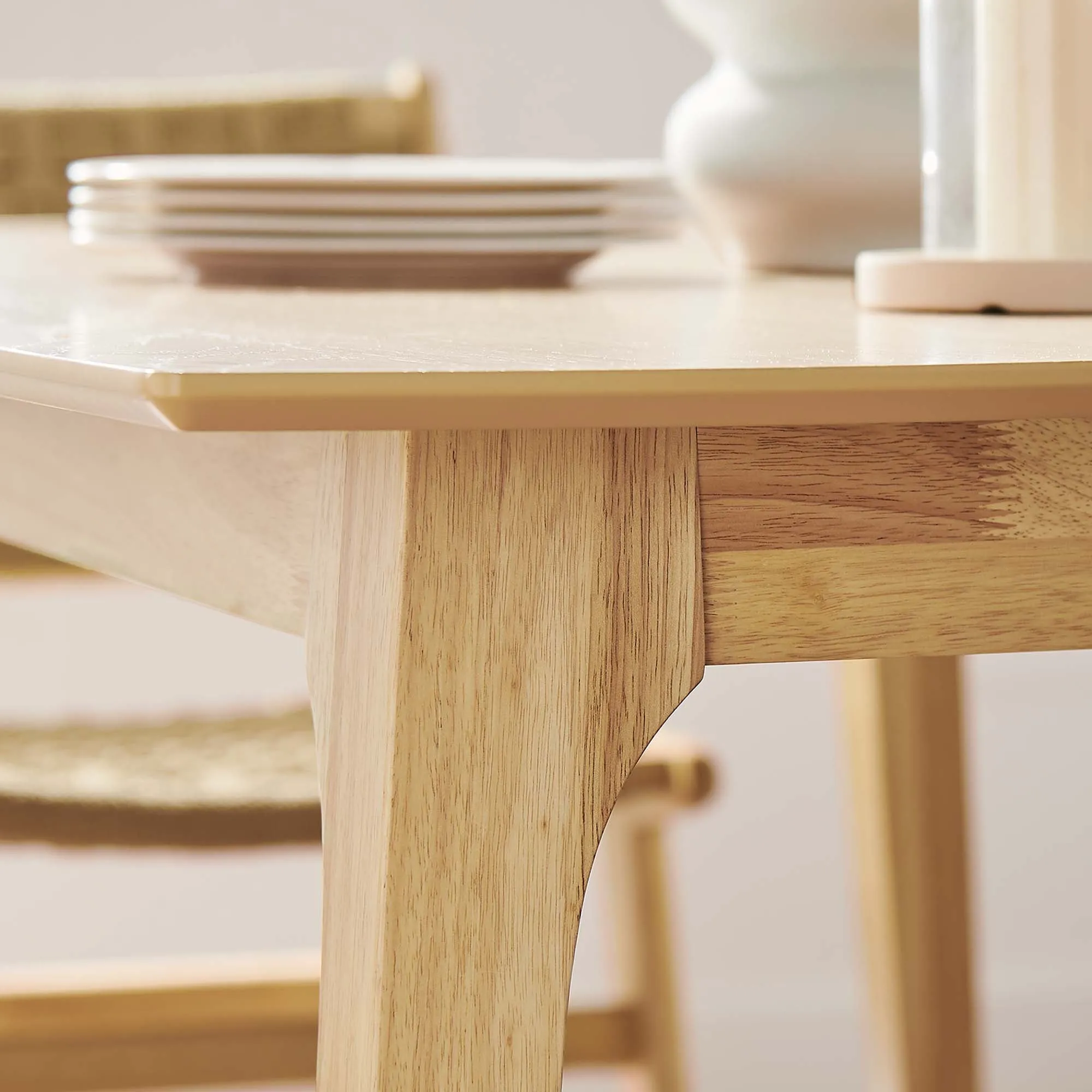 Juxtapose 63” Rectangle Dining Table by Modway