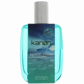 Kanon Men's Eau De Toilette Spray - Nordic Frost Long Lasting Fragrance, 3.4 oz