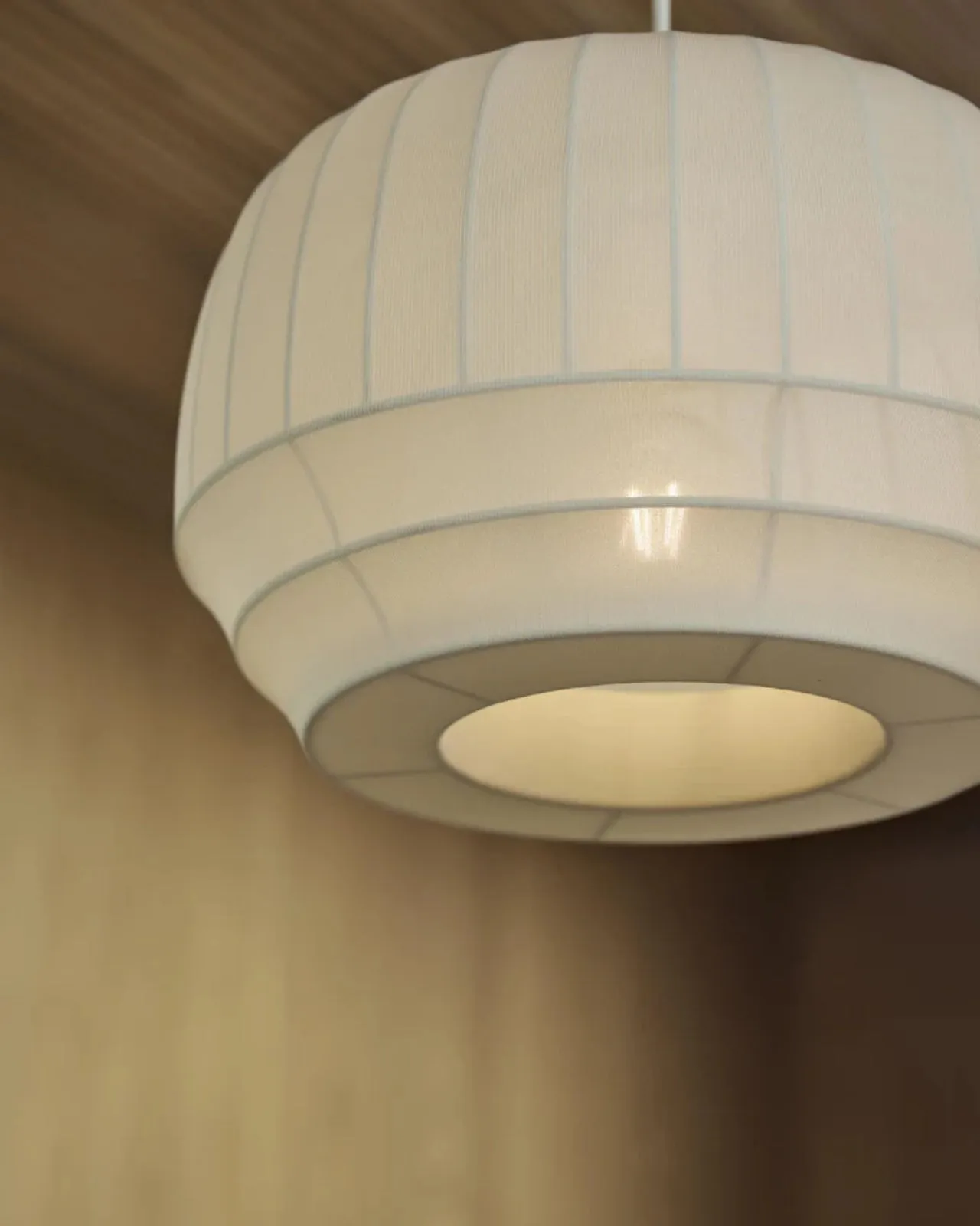 Knitted Stretched Fabric Pendant