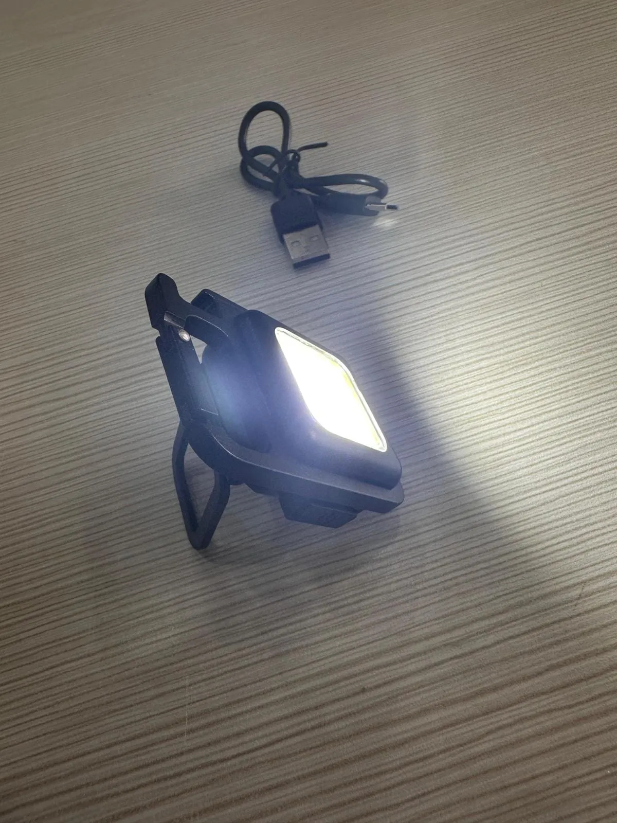 LED COB Rechargeable Keychain Light (Square) | Model : LED-COB-KC