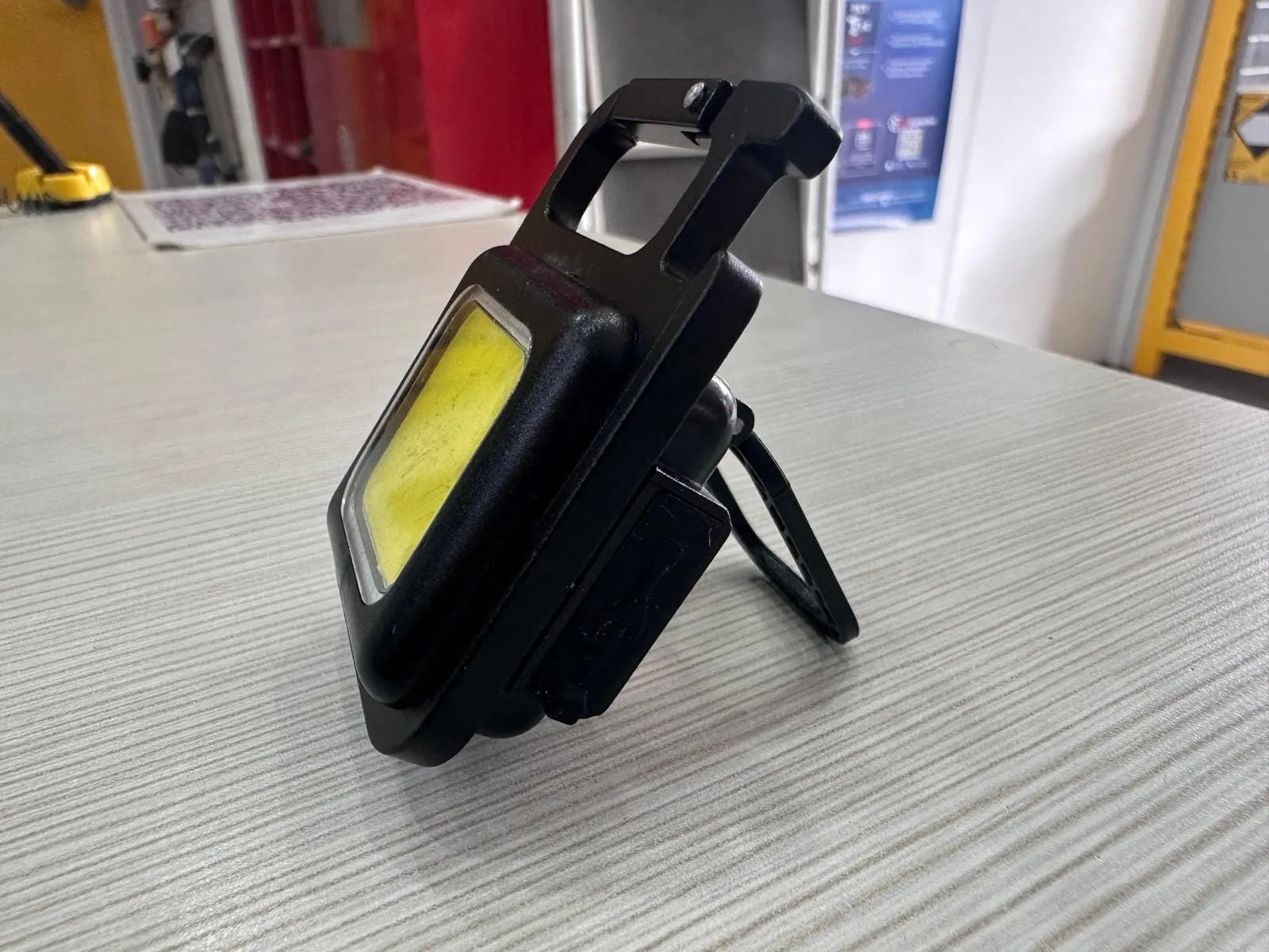 LED COB Rechargeable Keychain Light (Square) | Model : LED-COB-KC