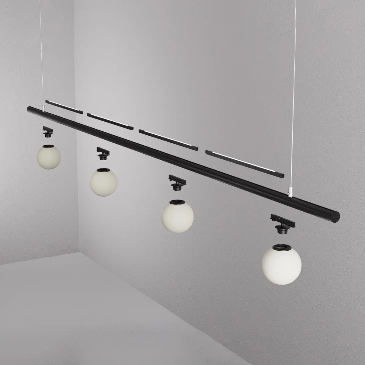 MAGMINI SUSPENDED ROUND TRACK WITH YOSH SET