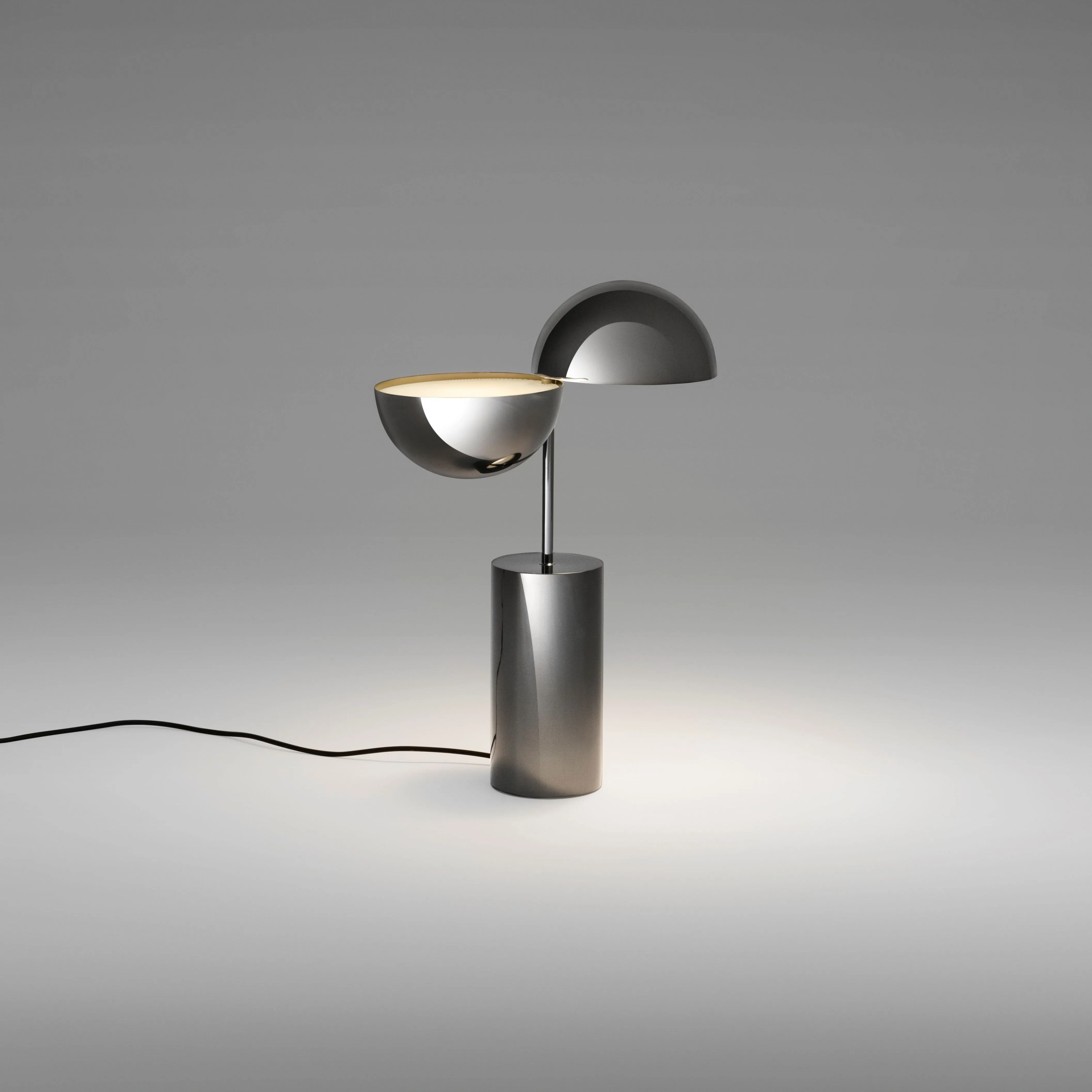 Metal Cut Sphere Composition Table Light