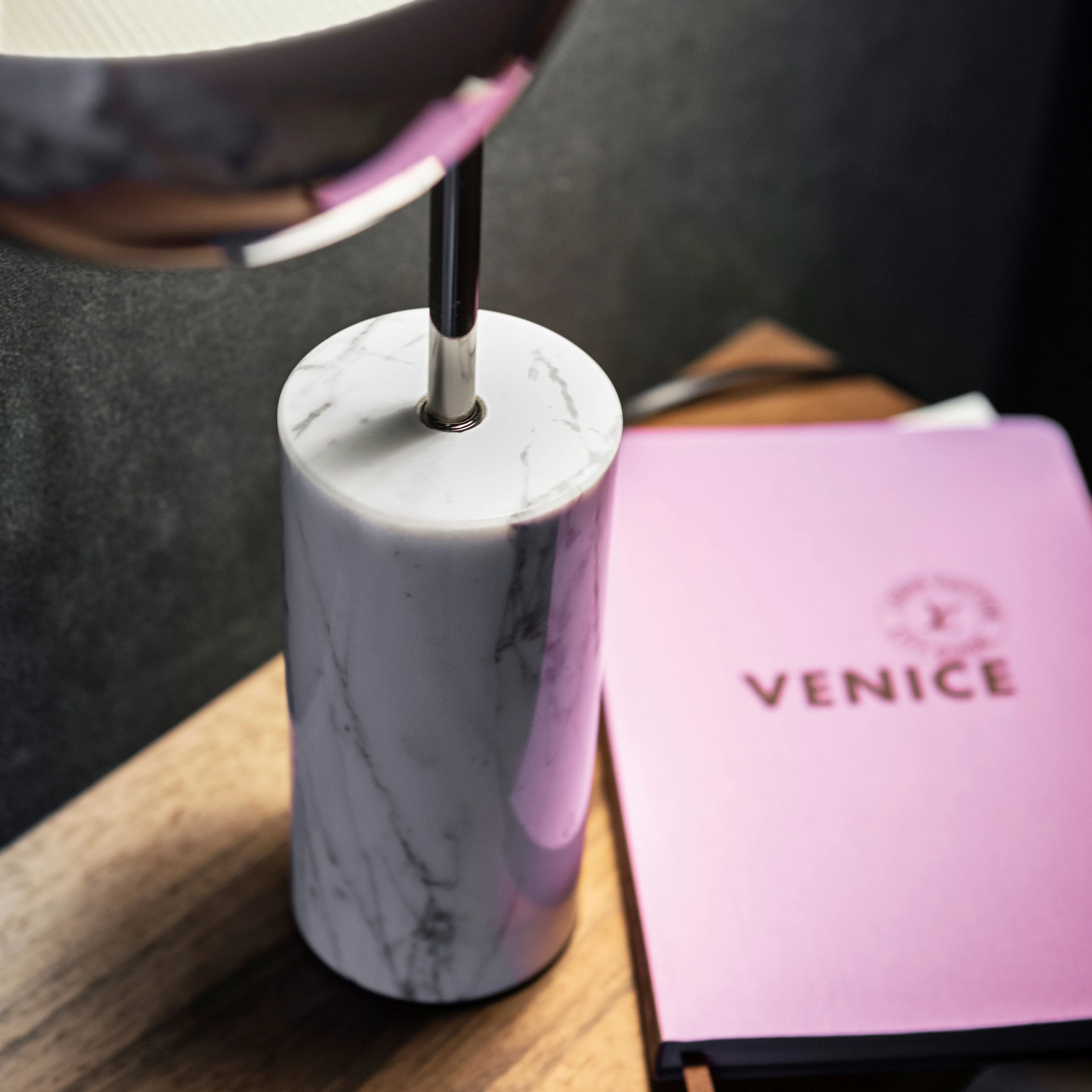 Metal Cut Sphere Composition Table Light