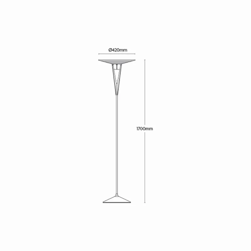 Mid-Century Alabaster and Brass Floor Lamp