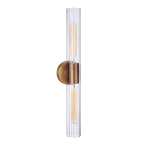 Millbrook 2 Light Wall Sconce - Brass