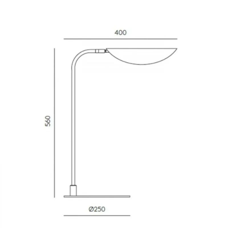 Minimalist Folded Shade Table Lamp