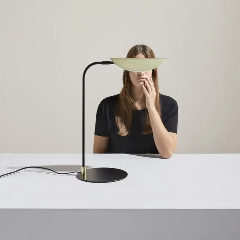 Minimalist Folded Shade Table Lamp
