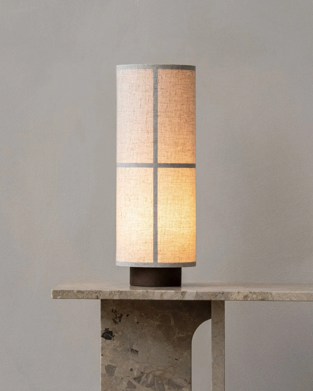 Minimalist Linen Lantern Portable Lamp | Hashira