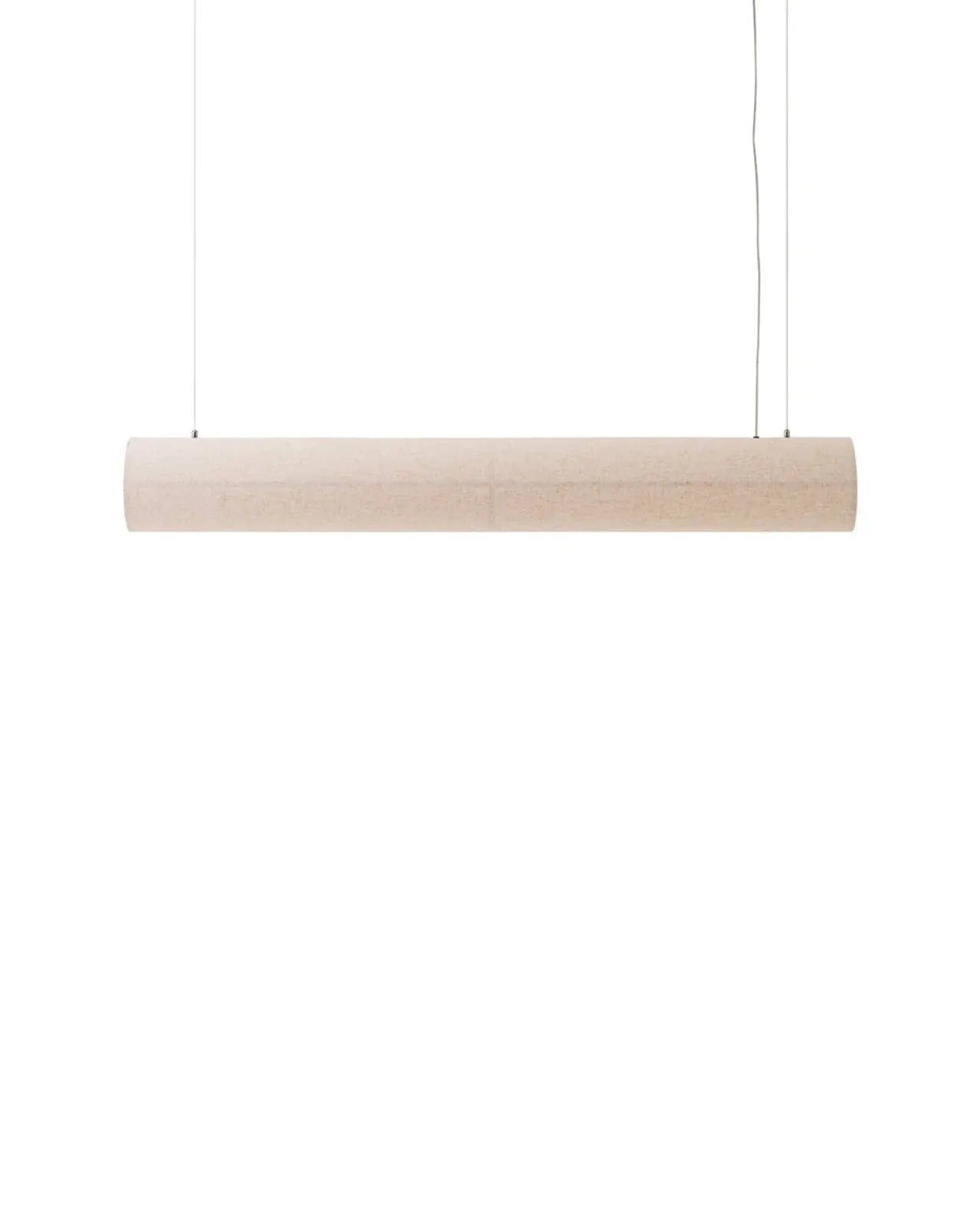 Minimalist Linen Linear Pendant | Hashira