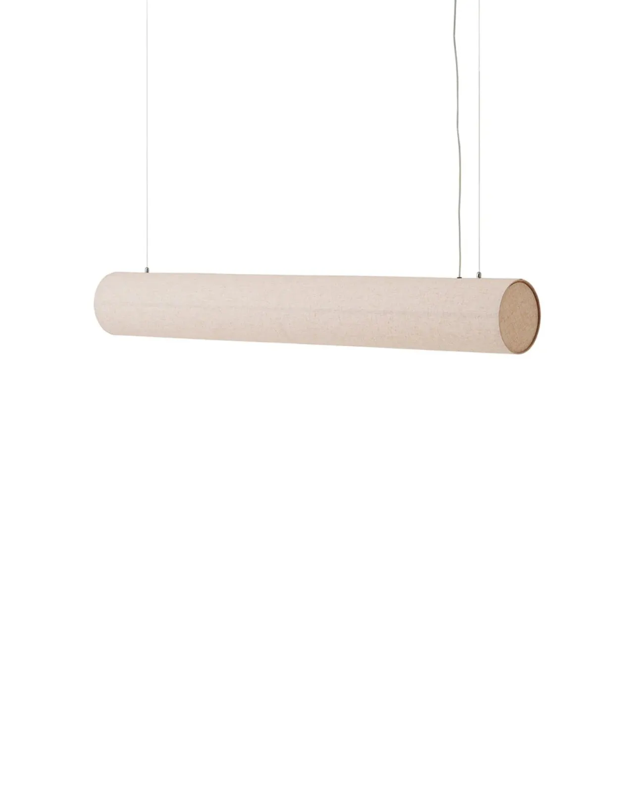 Minimalist Linen Linear Pendant | Hashira