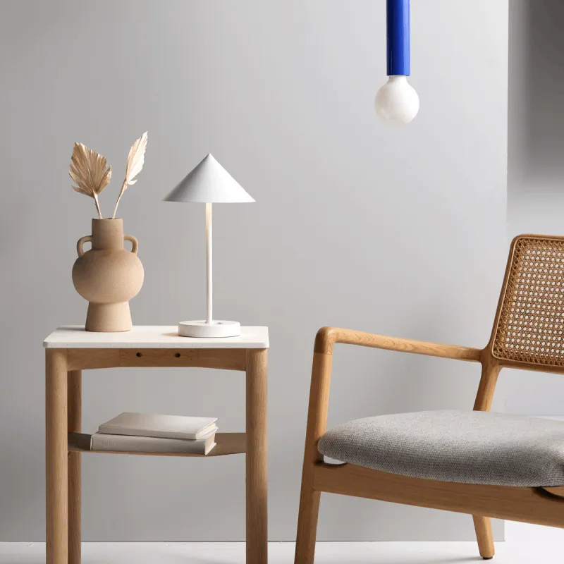 Modern Conical Portable Desk Lamp