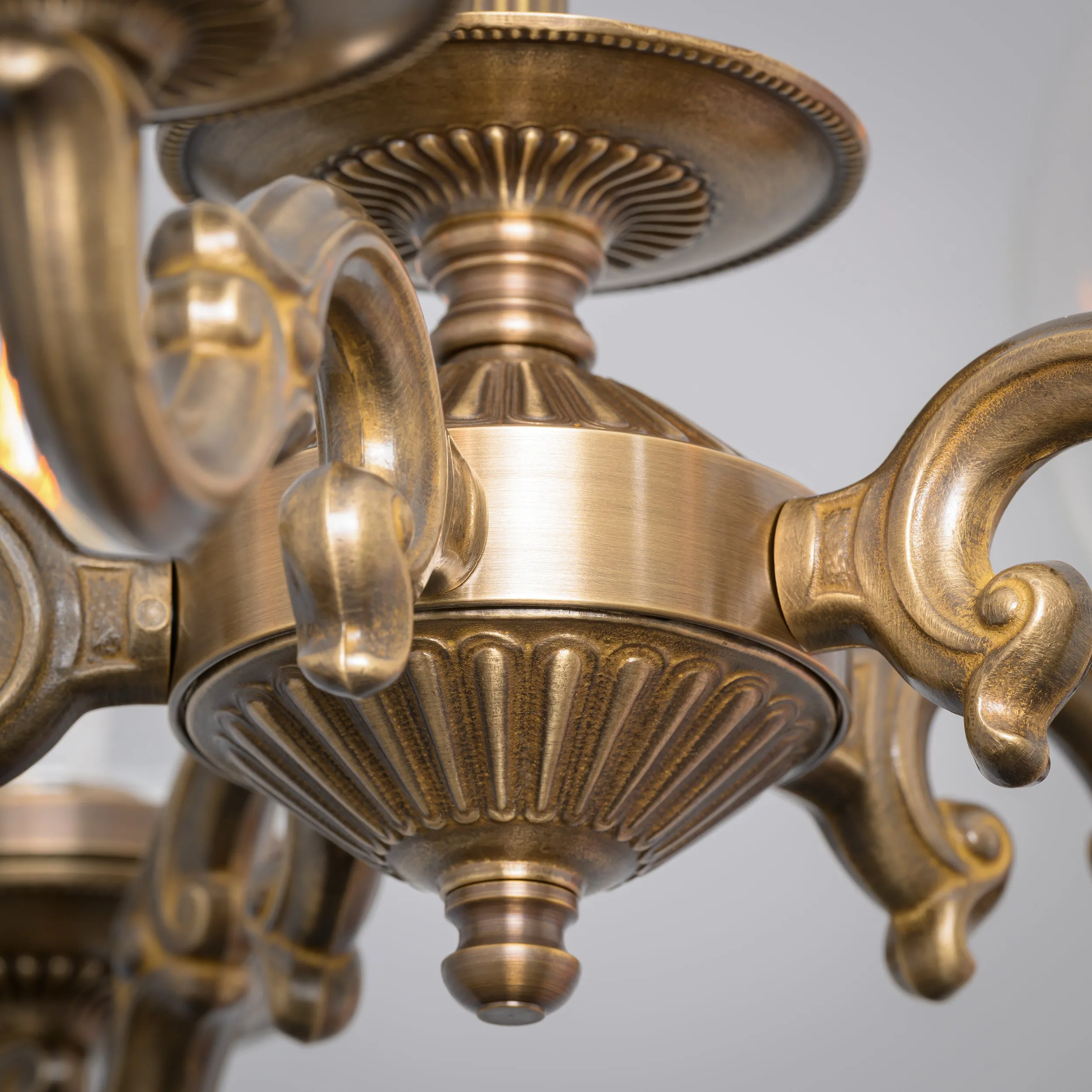 Mulberry (Clear) | Historic Ornate Chandelier
