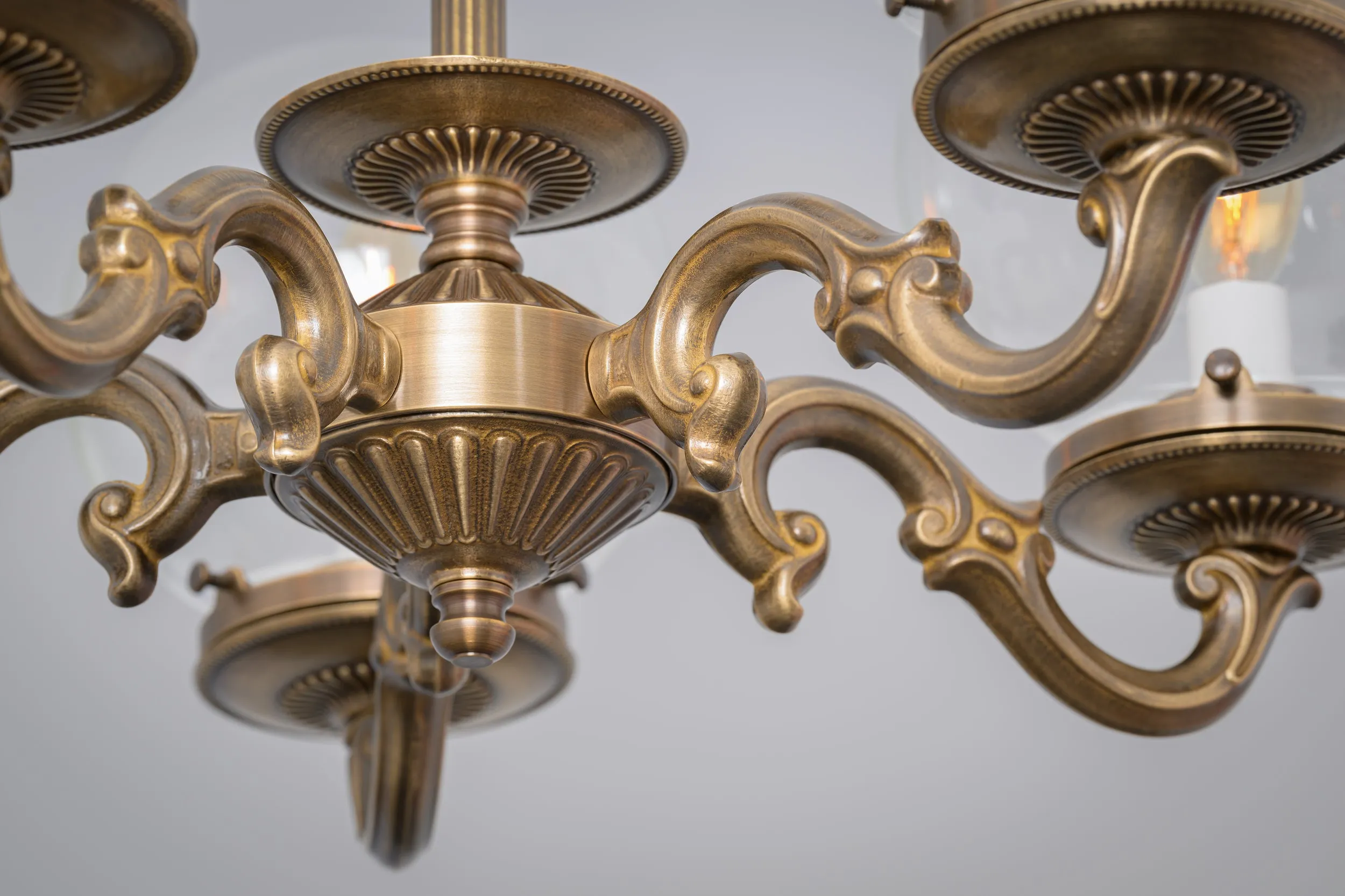 Mulberry (Clear) | Historic Ornate Chandelier