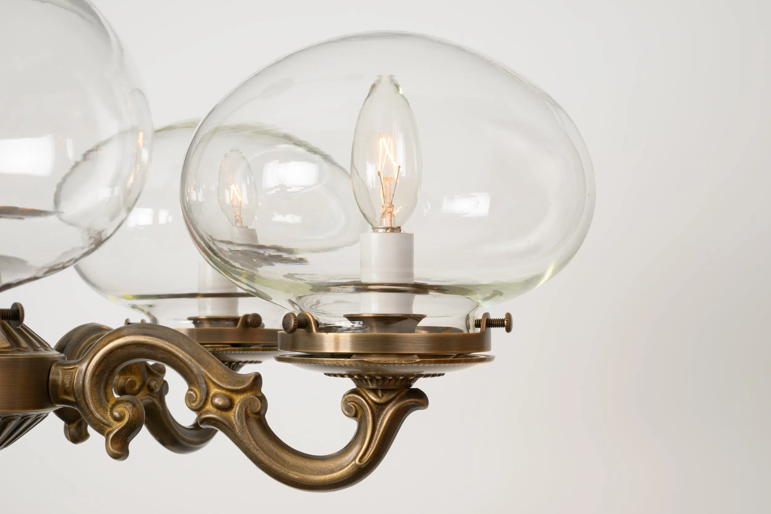 Mulberry (Clear) | Historic Ornate Chandelier