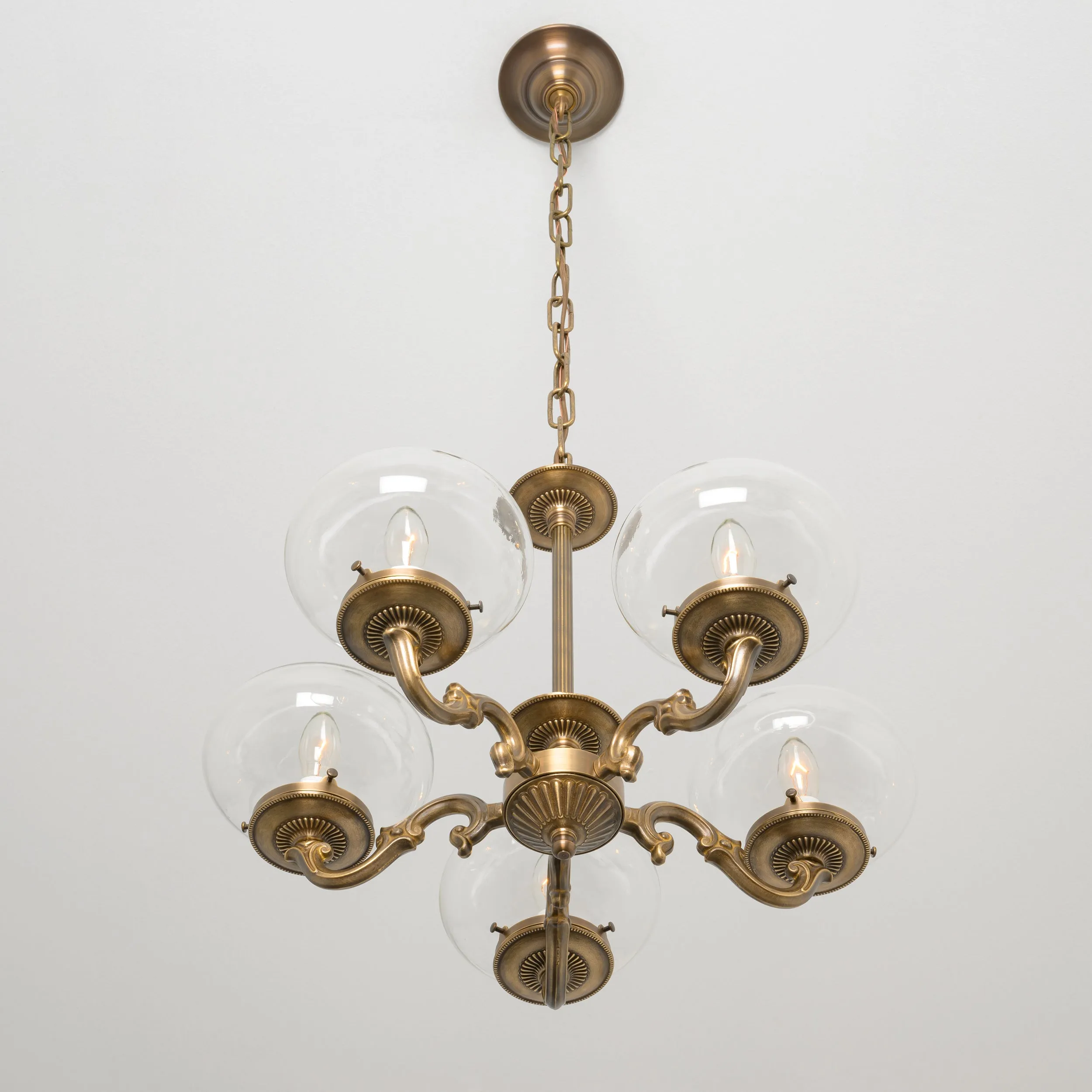 Mulberry (Clear) | Historic Ornate Chandelier