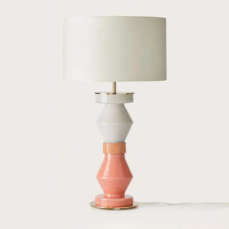 Muted Coloured Glass Lamp | Assorted Finishes