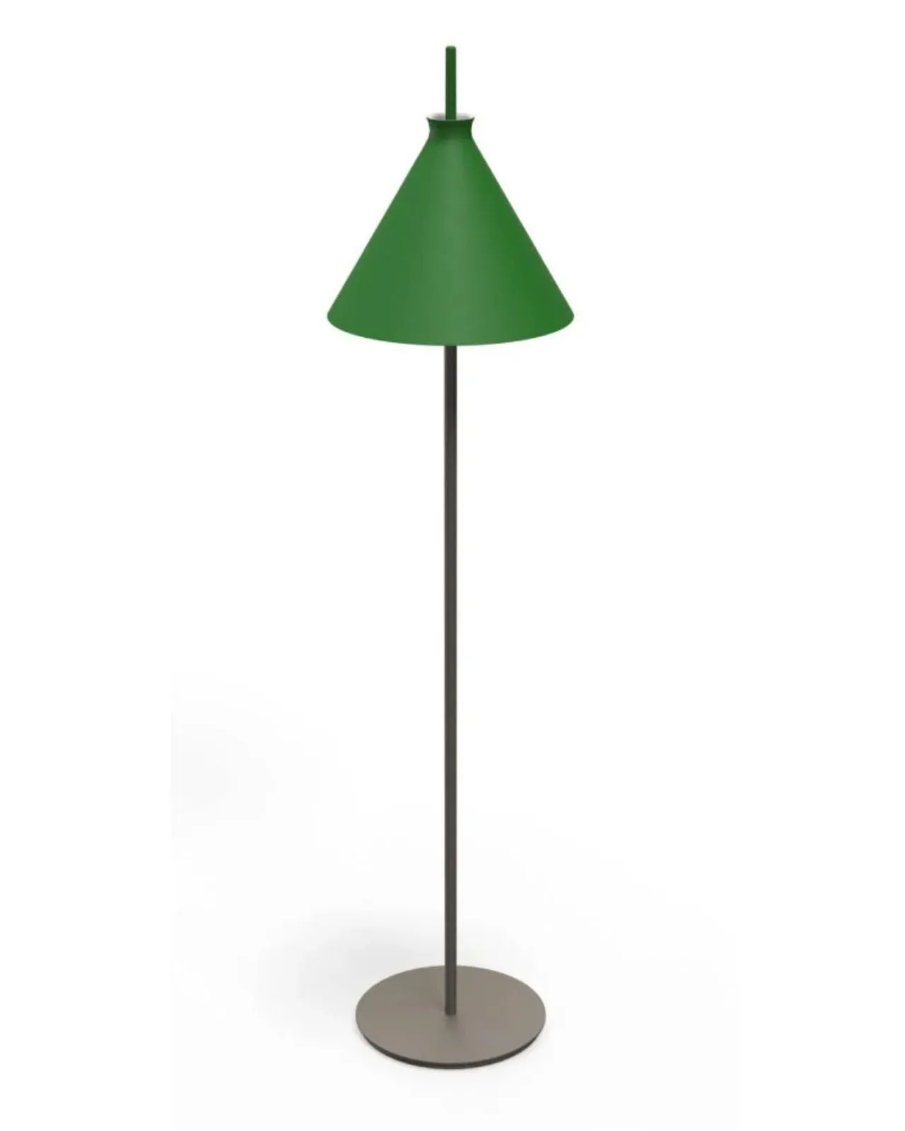 Organic Clay Cone Floor Lamp | Totana