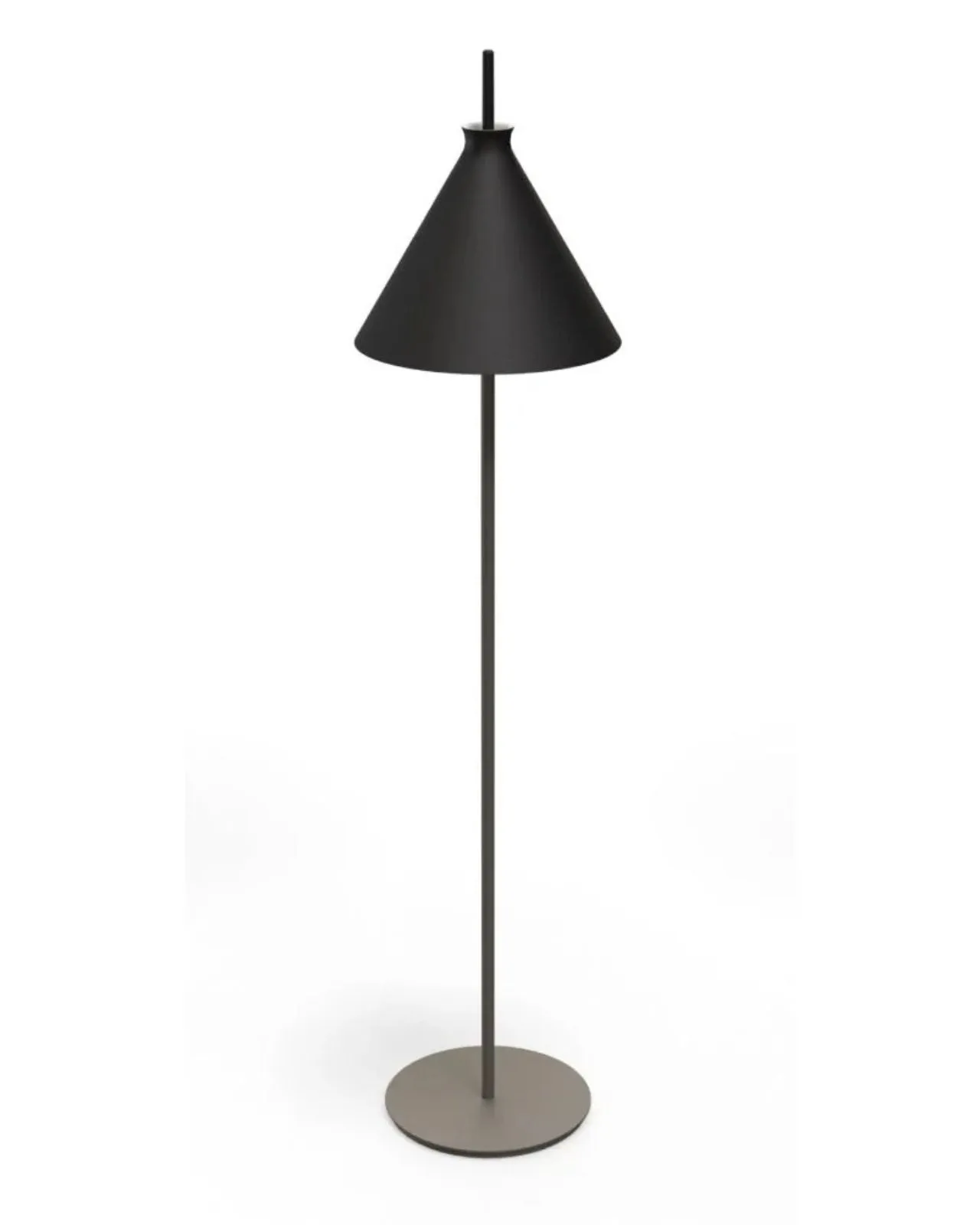 Organic Clay Cone Floor Lamp | Totana