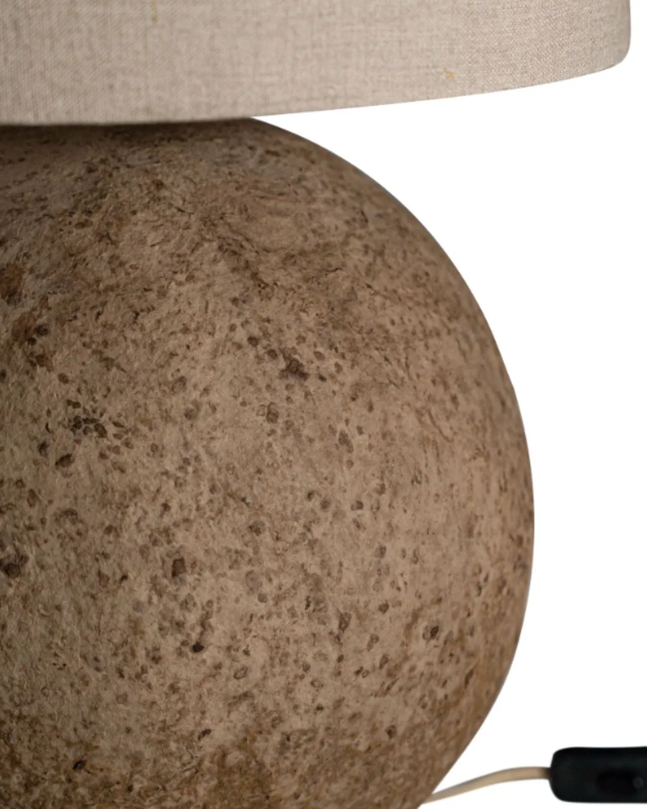 Organic Spherical Table Lamp | Sabi
