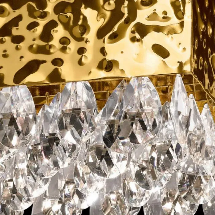 Patrizia Volpato Magma spotlight in 4 crystal colours