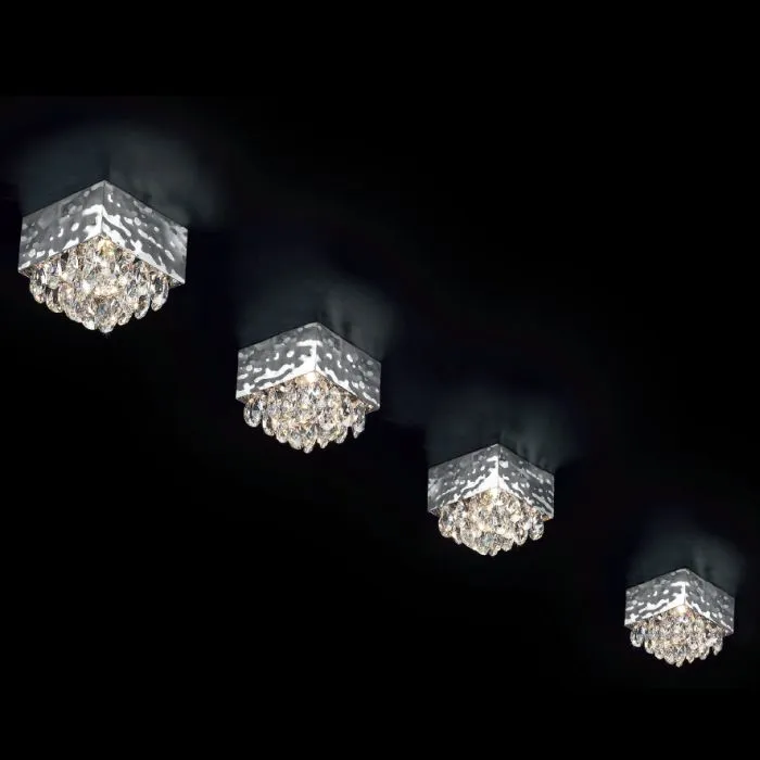 Patrizia Volpato Magma spotlight in 4 crystal colours