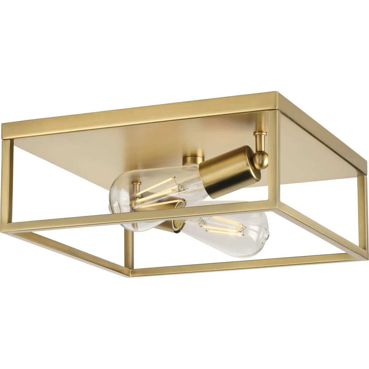 Perimeter Collection Two-Light Flush Mount Ceiling Light