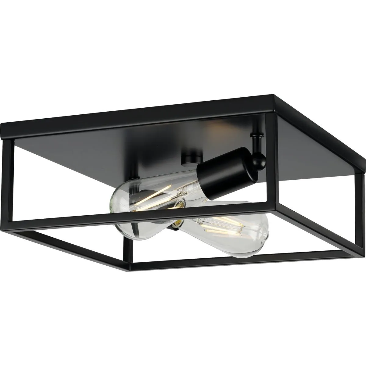 Perimeter Collection Two-Light Flush Mount Ceiling Light