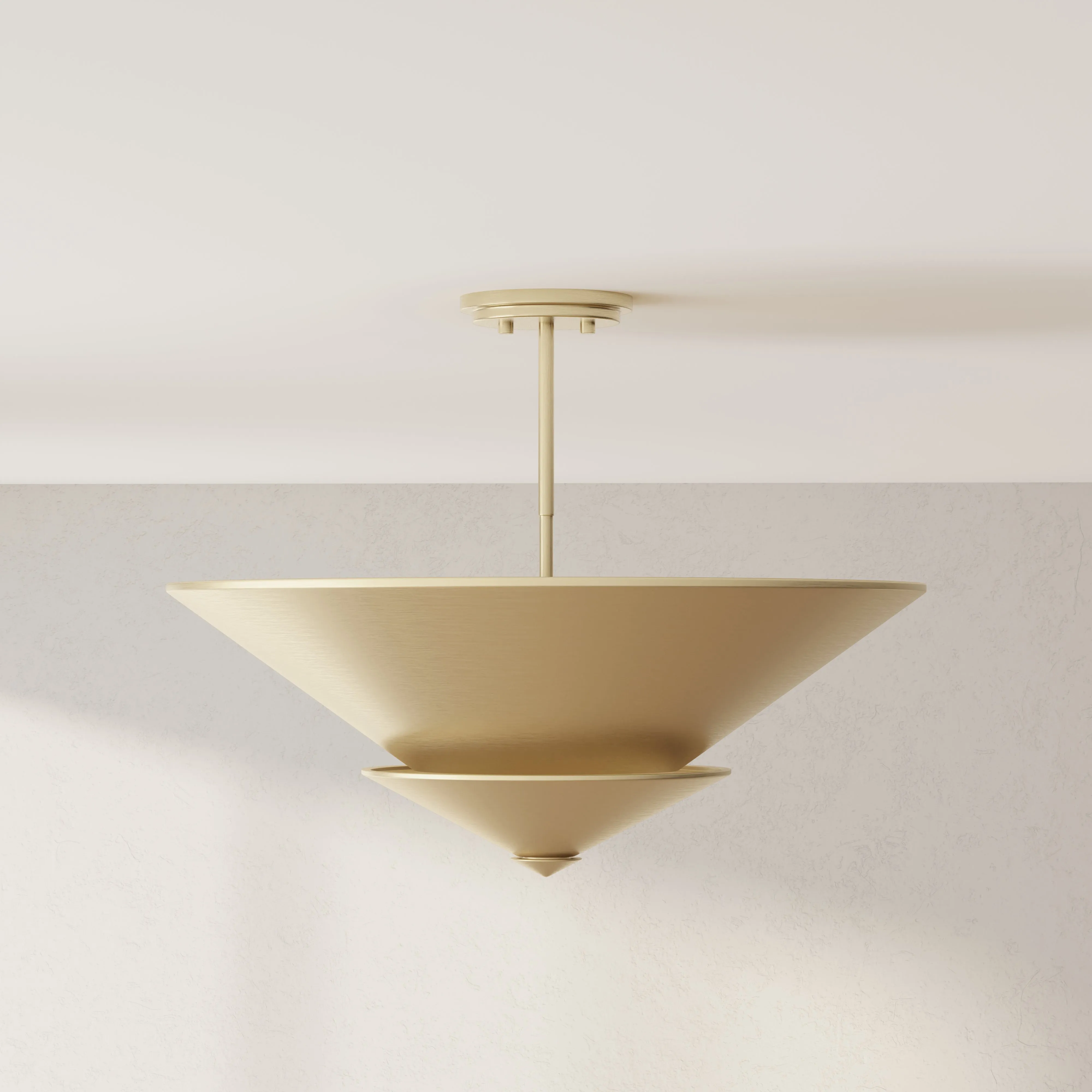 Pinellas Collection 25 in. Four-Light Flush Mount