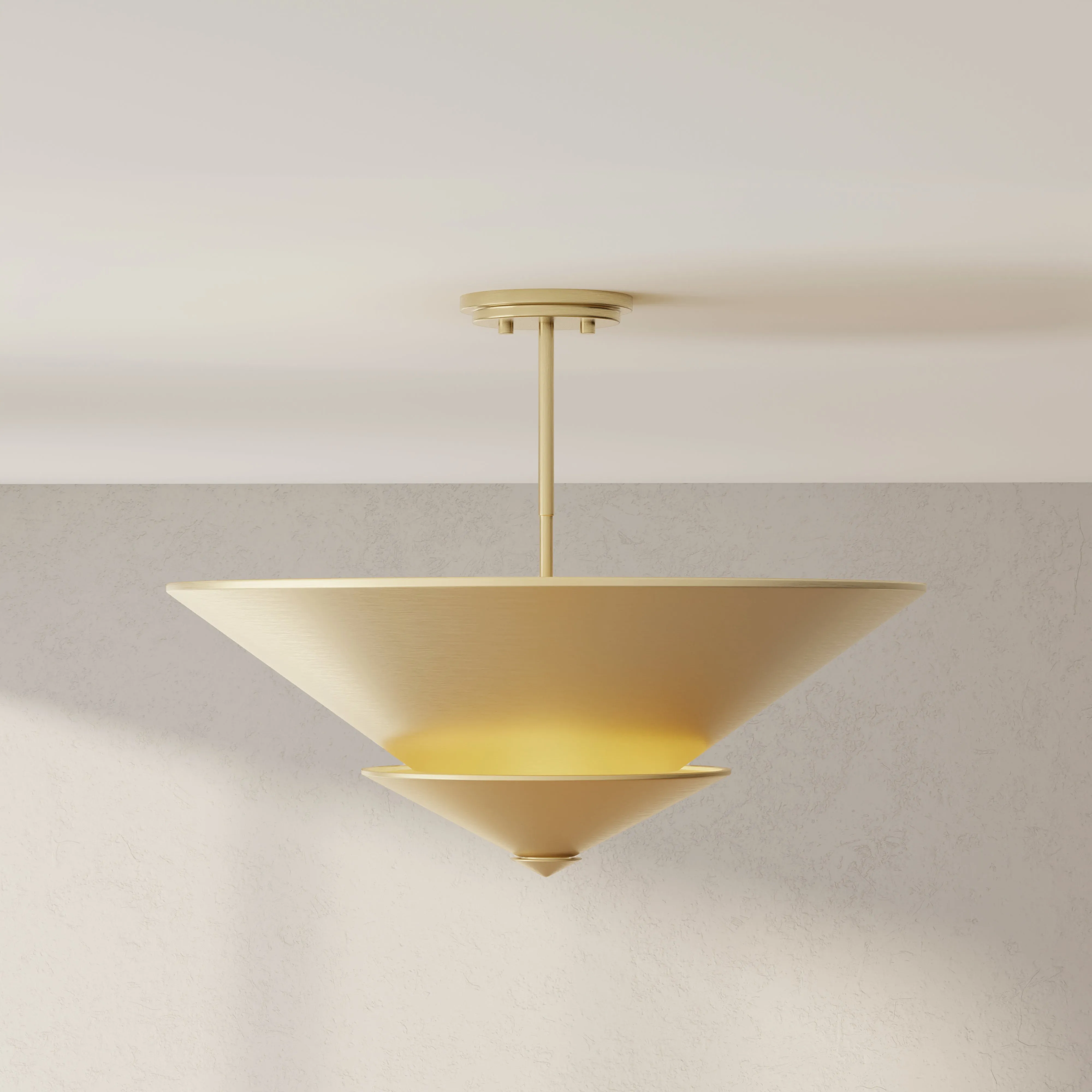 Pinellas Collection 25 in. Four-Light Flush Mount