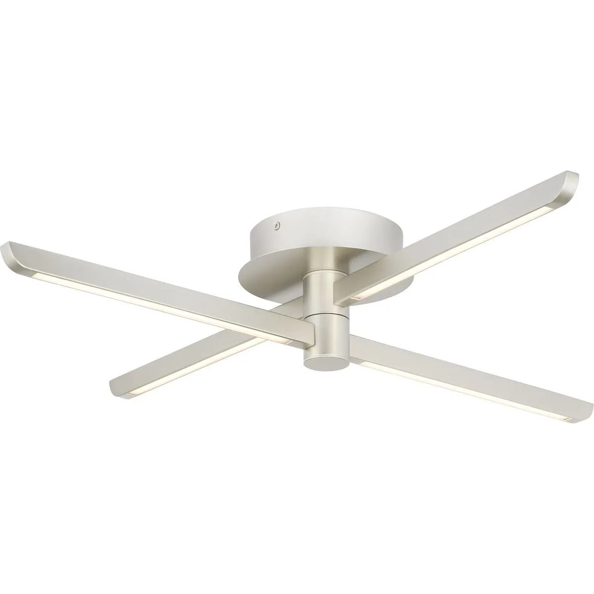 Pivot LED Four-Light Semi-Flush or Wall Mount Fixture