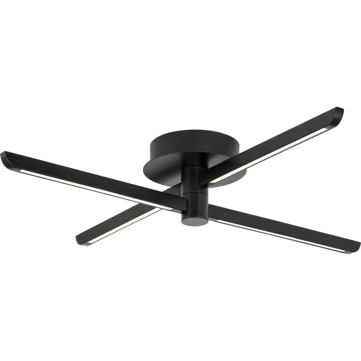 Pivot LED Four-Light Semi-Flush or Wall Mount Fixture