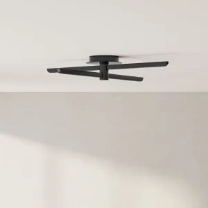 Pivot LED Four-Light Semi-Flush or Wall Mount Fixture