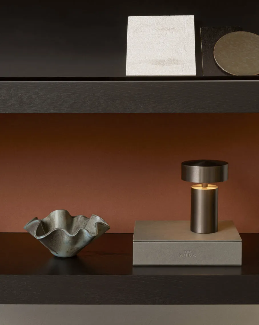 Portable Modern Mushroom Table Lamp | Column