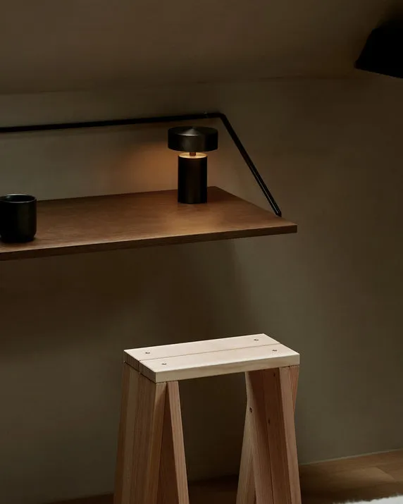 Portable Modern Mushroom Table Lamp | Column