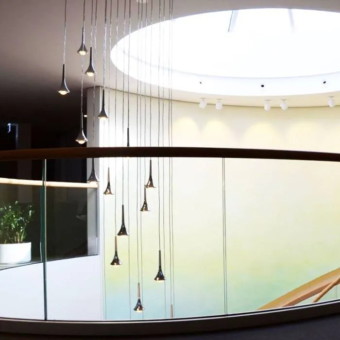 Rain 5 Light Cluster In 6 Metal Finishes