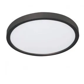 Rainbow Lighting EGRF0609L30D1BK-6PK SIX Pack Small Edge Round LED Surface Mount in Black Finish