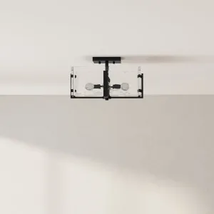 Rivera Collection Four-Light 13 in. Flush Mount